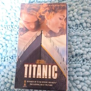 Titanic VHS with 2 cassettes